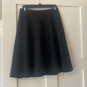 Black MM LaFleur Black a-line / flare skirt size 2